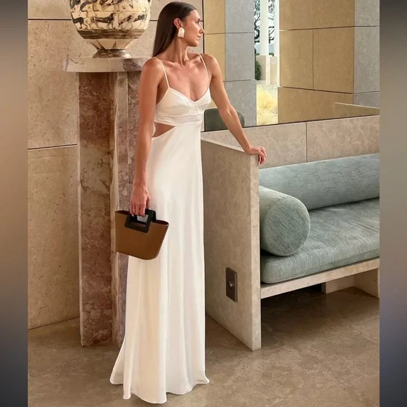 english factory stripe sleeveless maxi dress Rainbow Stripe Sleeveless Maxi Dress – English Factory